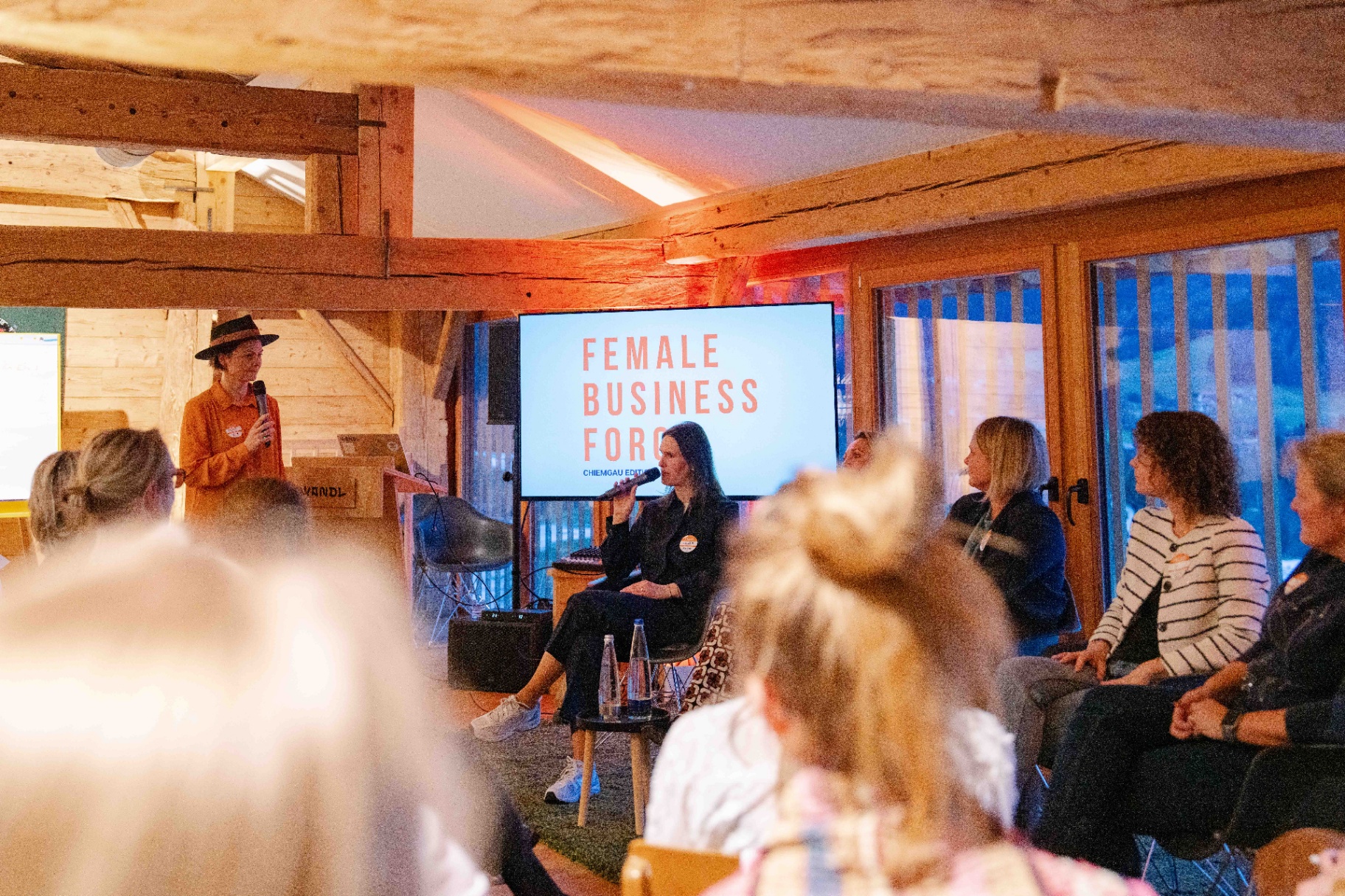 Panel-Diskussion beim Female Business Force Event
